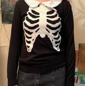 Skeleton Ribcage sweater